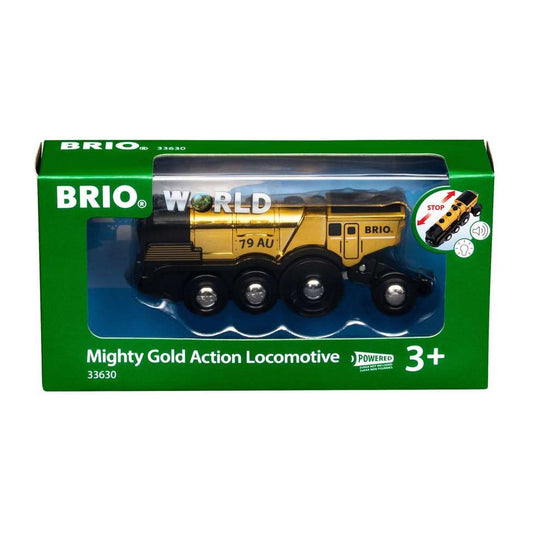 BRIO Mighty Gold Action Locomotive