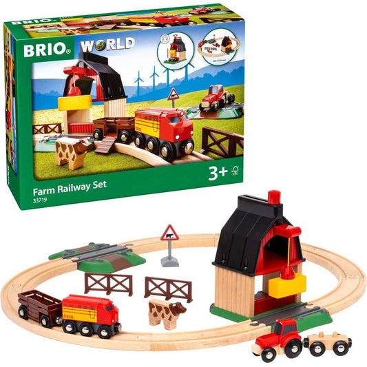 Ensemble de chemin de fer agricole BRIO