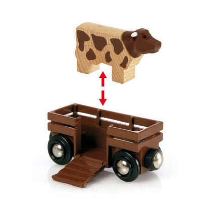 Ensemble de chemin de fer agricole BRIO