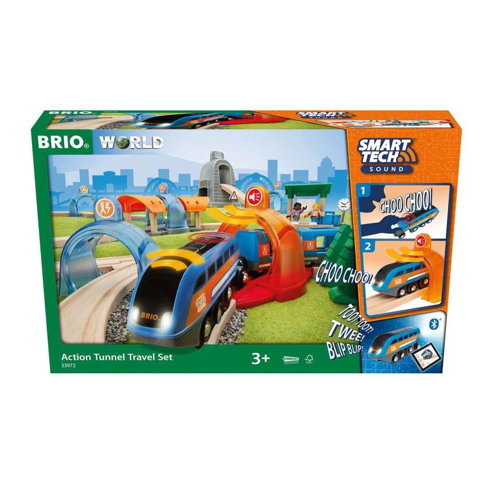 Ensemble de voyage tunnel BRIO Smart Tech Sound Action