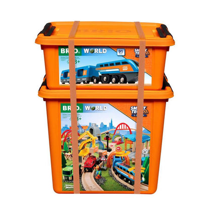 Ensemble de luxe BRIO Smart Tech Sound Action Tunnel