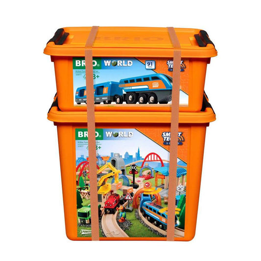 Ensemble de luxe BRIO Smart Tech Sound Action Tunnel