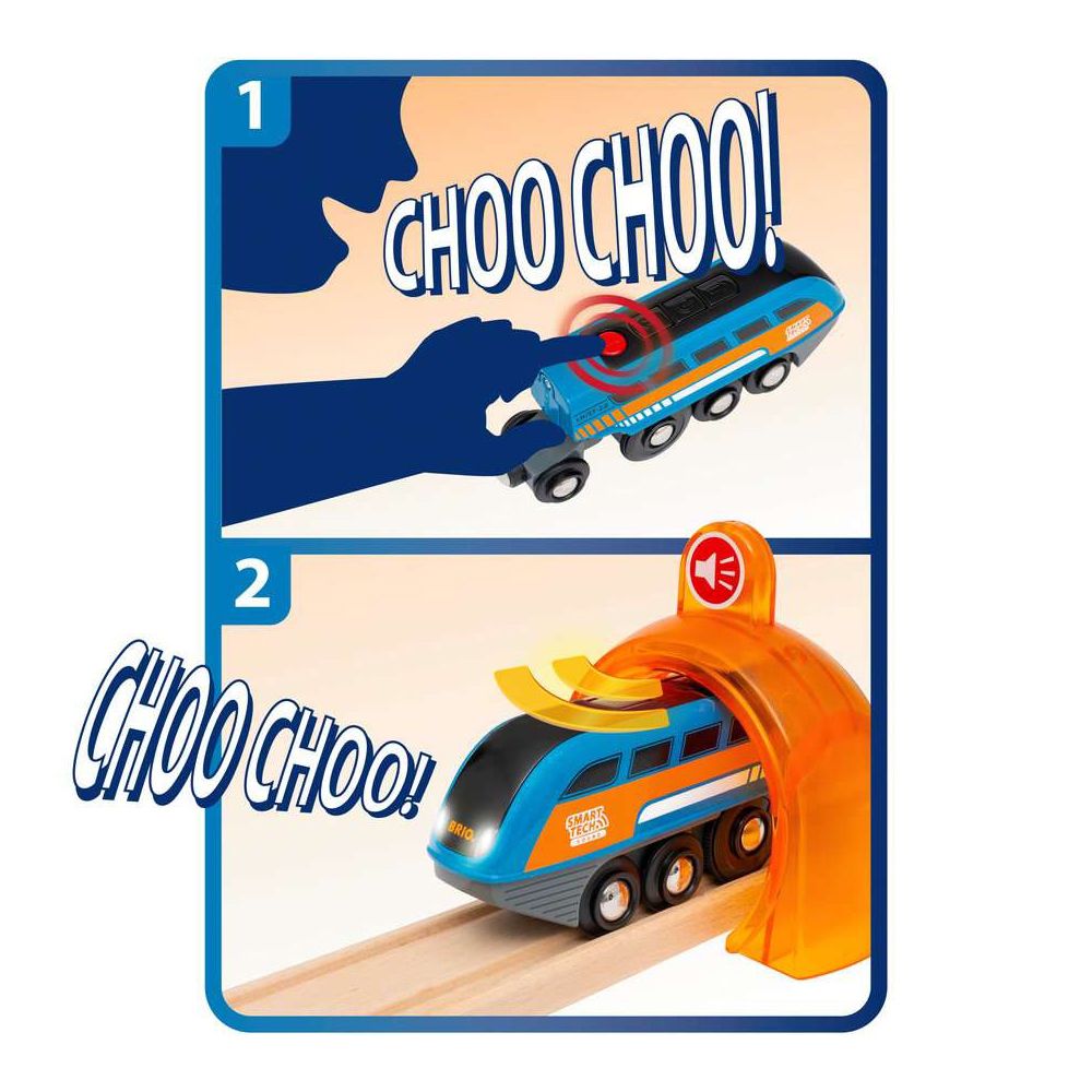 Ensemble de luxe BRIO Smart Tech Sound Action Tunnel