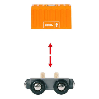 BRIO Three-Wagon Cargo Train