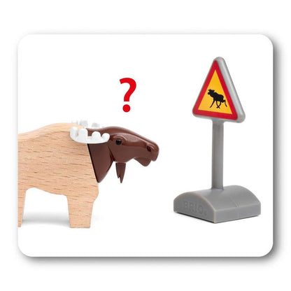 BRIO World BRIO Ensemble d'animaux de la forêt nordique