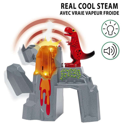 Volcan en éruption de dinosaures BRIO