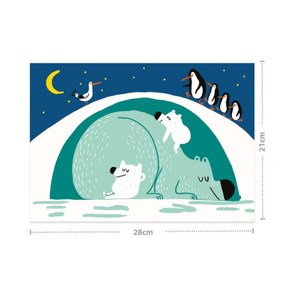 Tableaux à gratter Djeco découverte des animaux