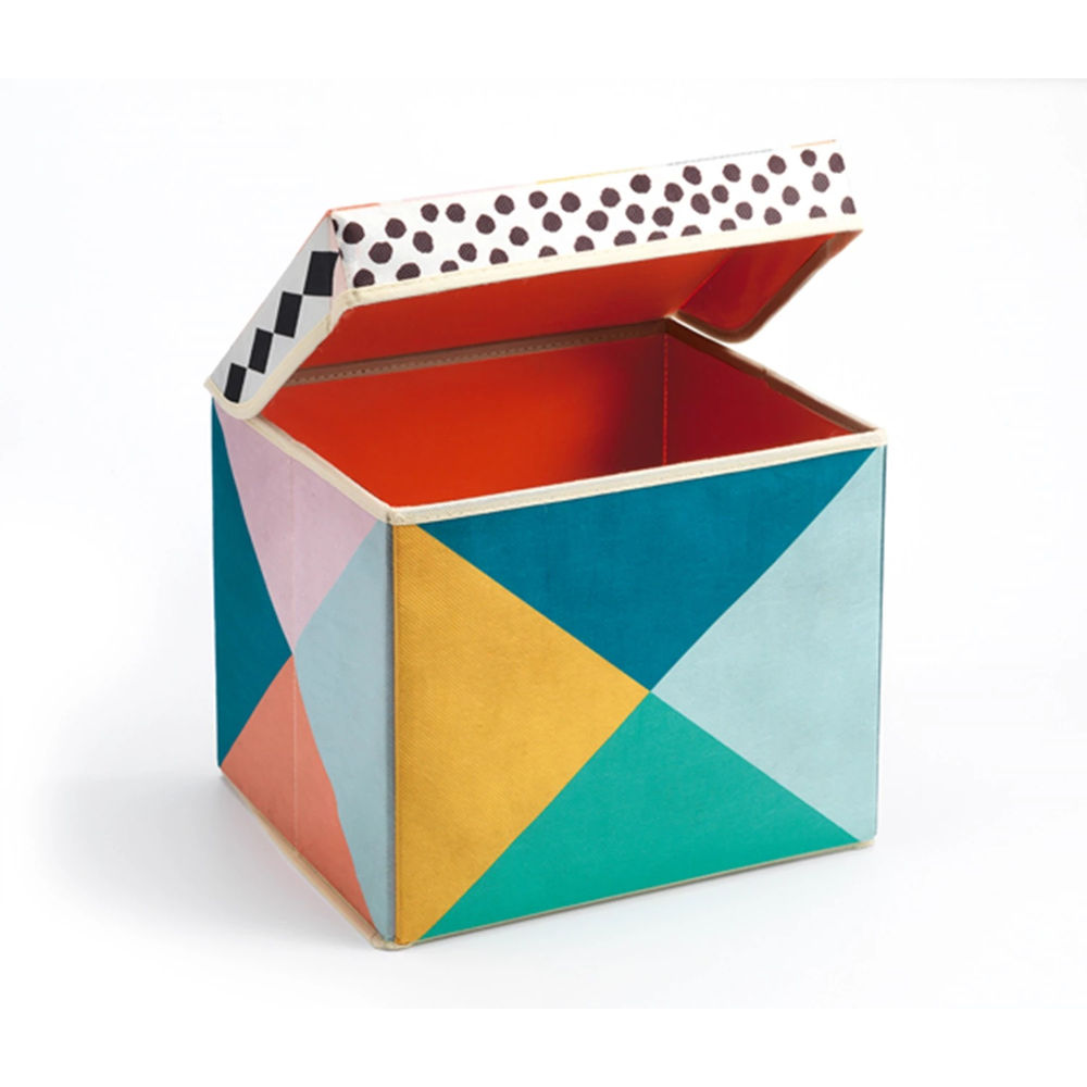 Djeco boîte de rangement Géométrique