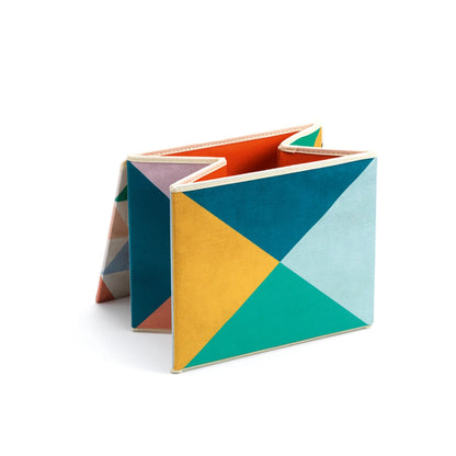 Djeco boîte de rangement Géométrique