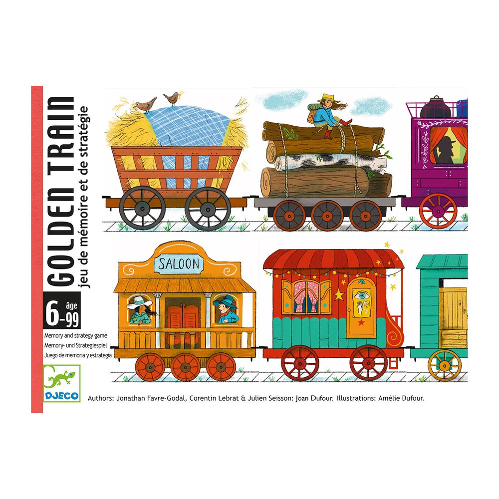 Djeco card game Golden Train (mult)