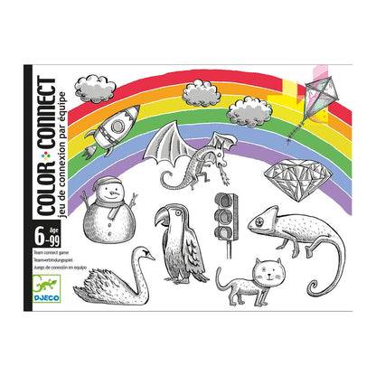 Djeco card game Color connect