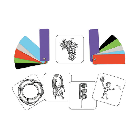 Djeco card game Color connect