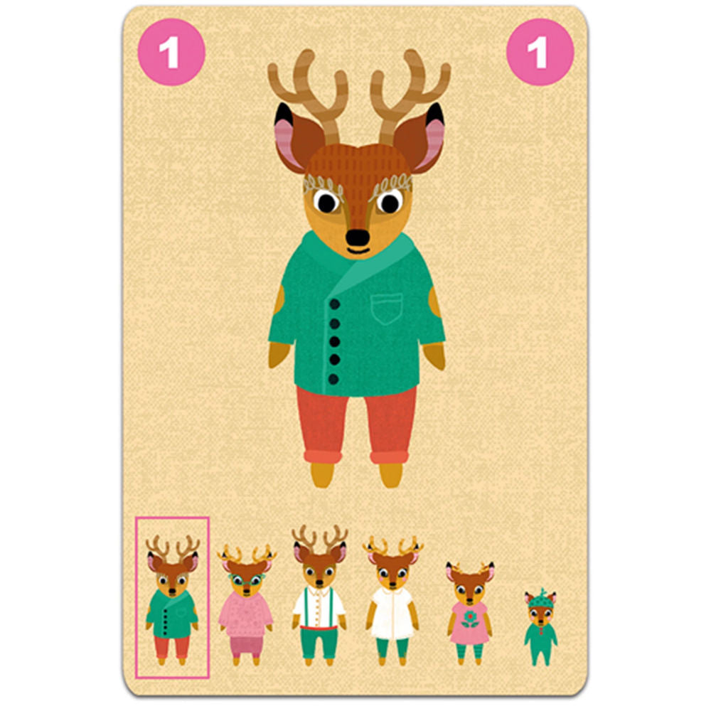 Djeco card game Familou