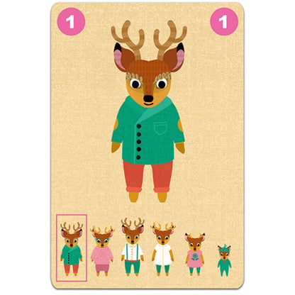 Djeco card game Familou