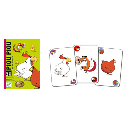 Djeco jeu de cartes Piou Piou