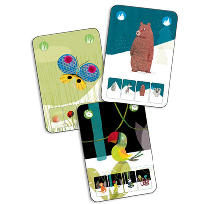 Djeco card game Mini Nature