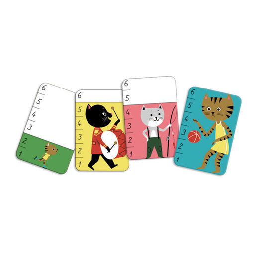 Djeco card game Bata - Miaou