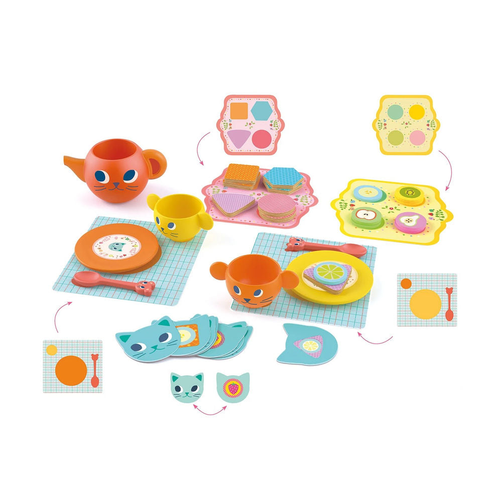 Djeco Rollenspiel Feinschmeckerkatzen