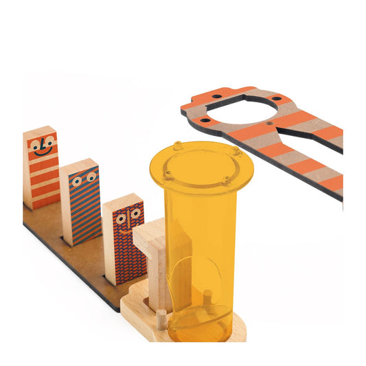 Djeco jeu de réaction en chaîne Zig &amp; Go Junior, 43 pièces