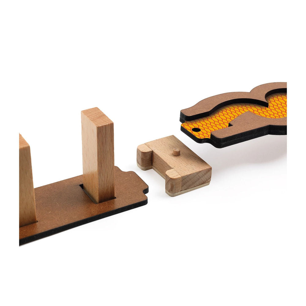 Djeco Kettenreaktionsspiel Zig & Go Junior, 43 Teile