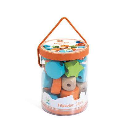 Jeu d'enfilage Djeco Filacolor