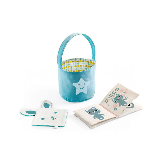 Sac en tissu Djeco Pomea avec accessoires