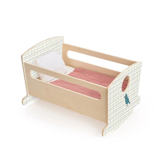 Djeco Pomea lit à bascule Bleu Nuit