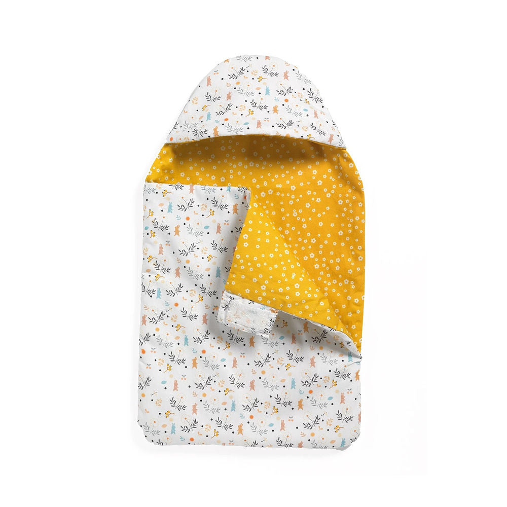 Djeco Pomea couverture d'emmaillotage lapin