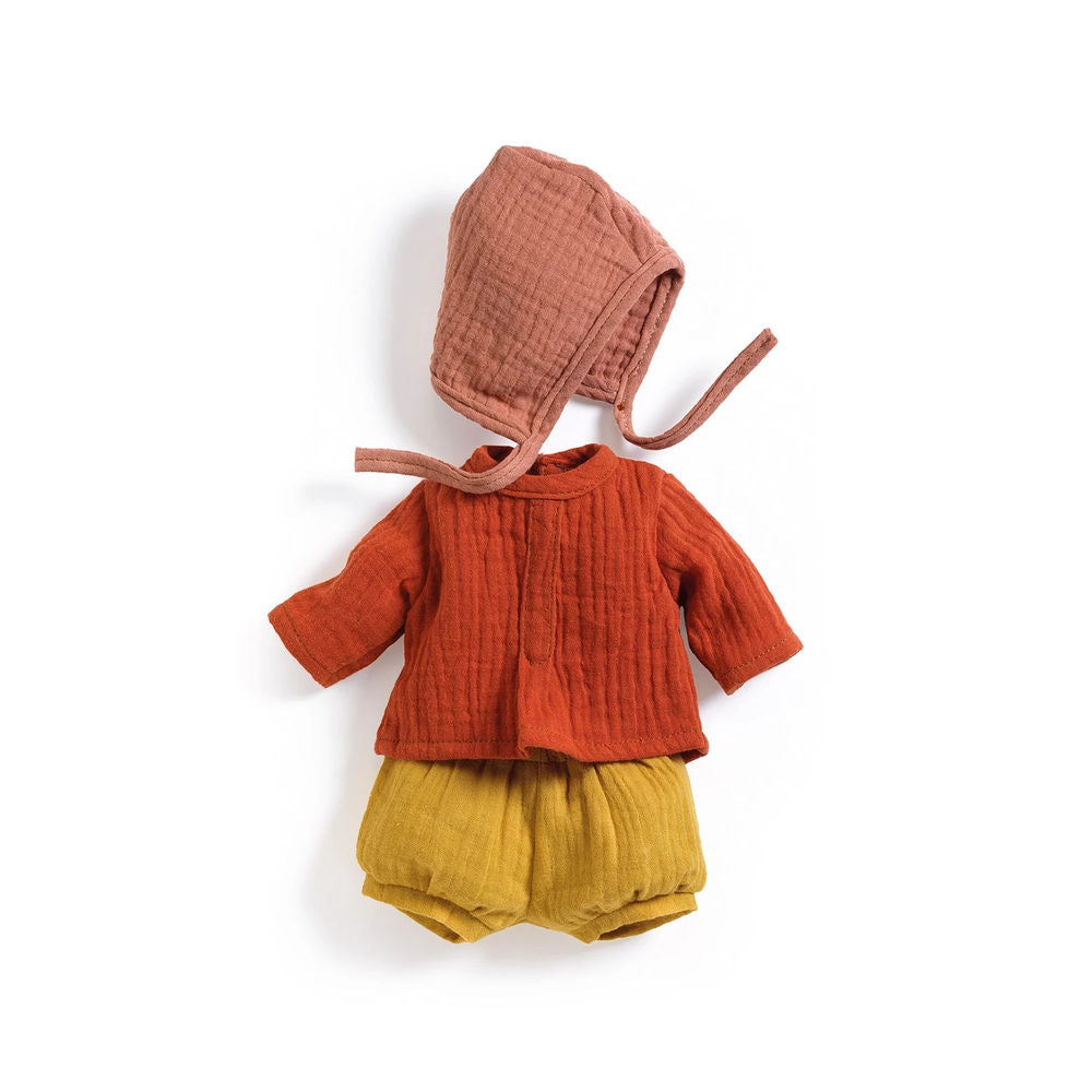 Djeco Pomea ensemble robe mandarine