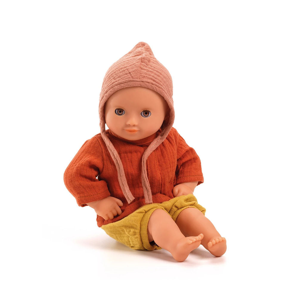 Djeco Pomea ensemble robe mandarine