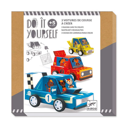 Djeco DIY - Make a racing car