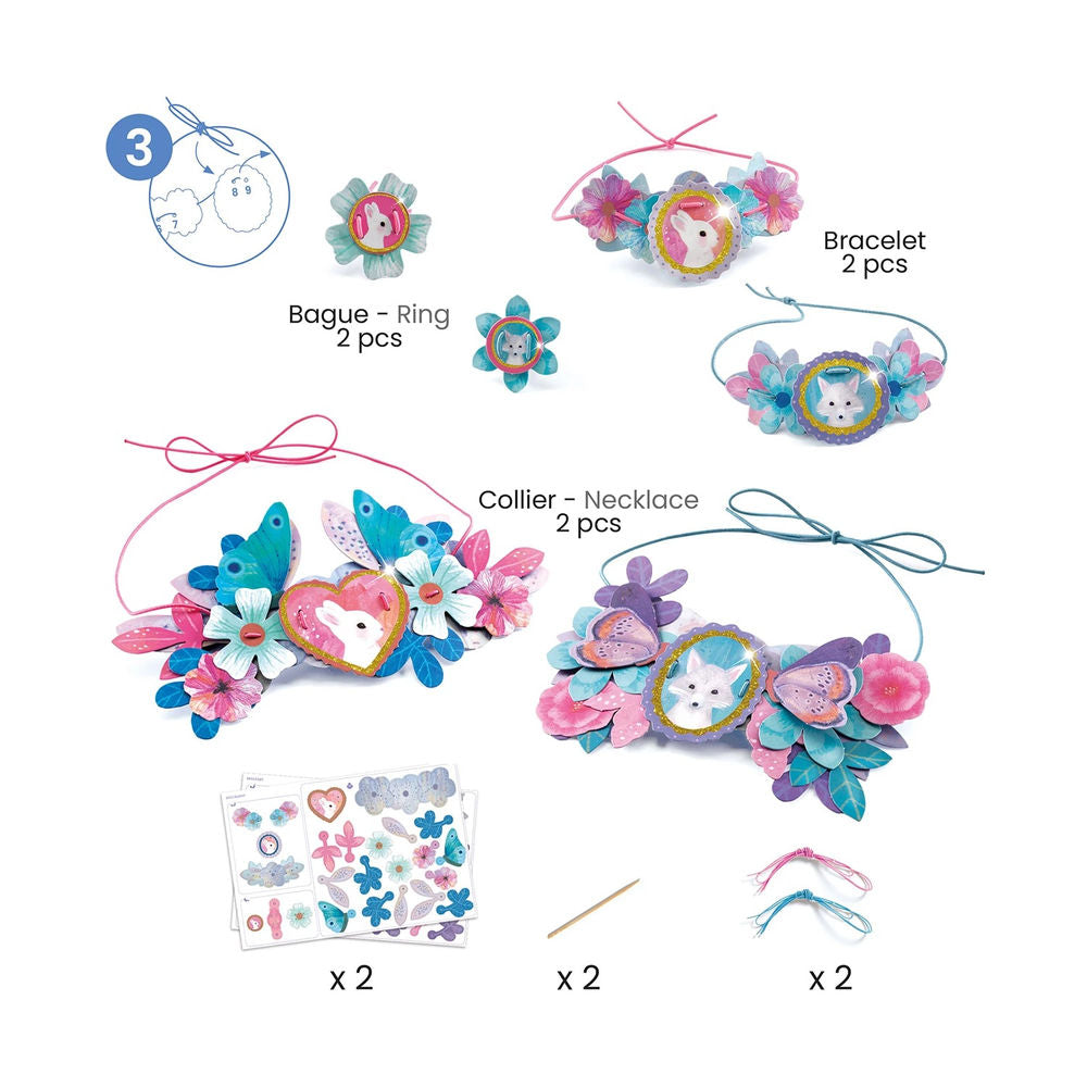 Djeco DIY - Set mit 5 Aktivitäten Nymphe