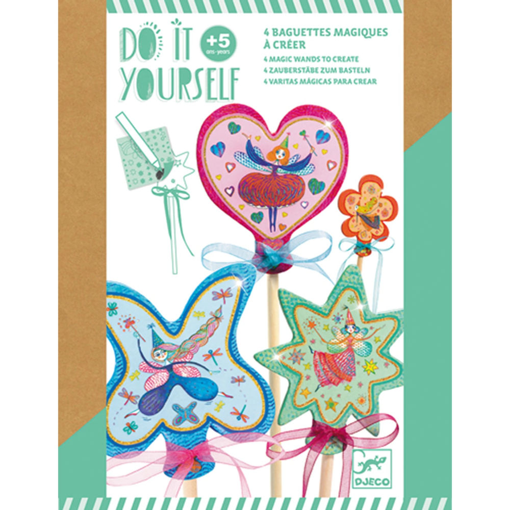 Djeco Do it Yourself - Magic Wands Fairies