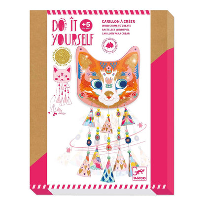Djeco DIY - Wind chime cat