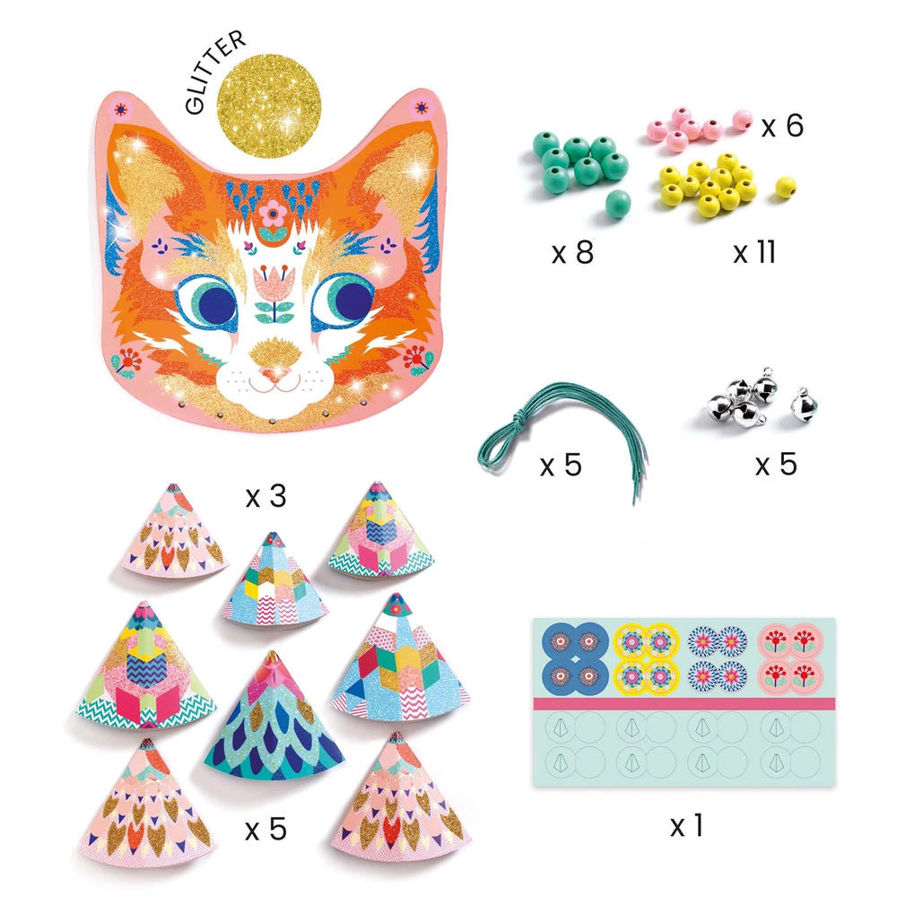 Djeco DIY - Wind chime cat