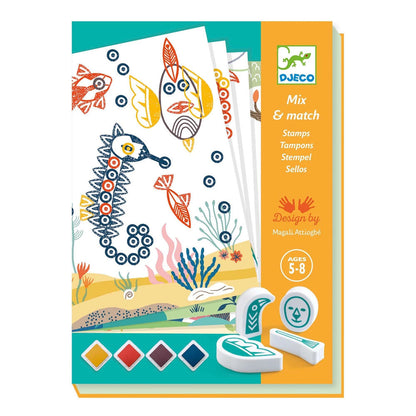 Djeco Stamps Surprising Animals