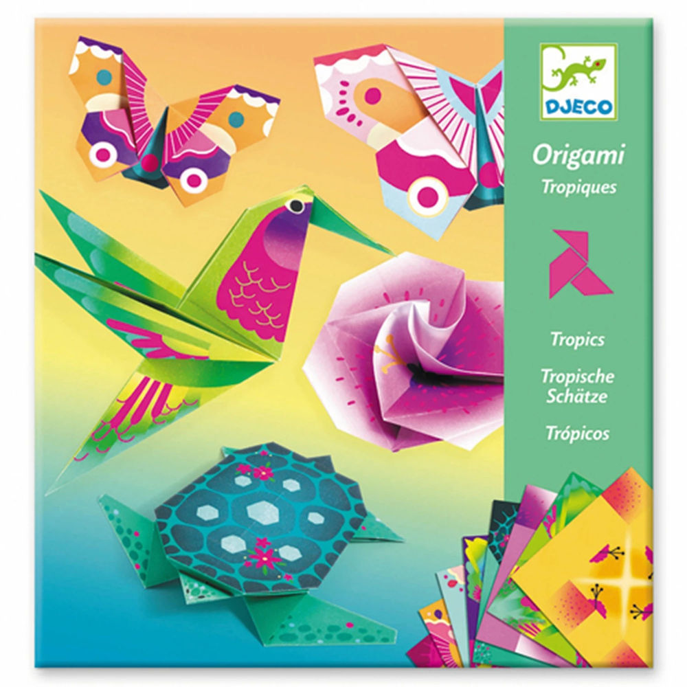 Djeco Origami Tropical Treasures