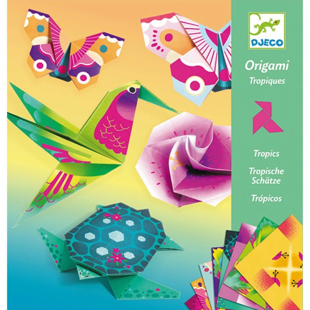 Djeco Origami Tropical Treasures