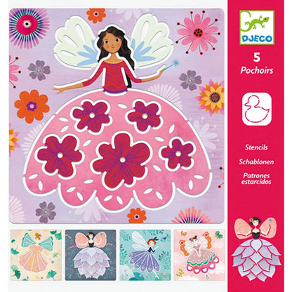 Djeco stencils fairies
