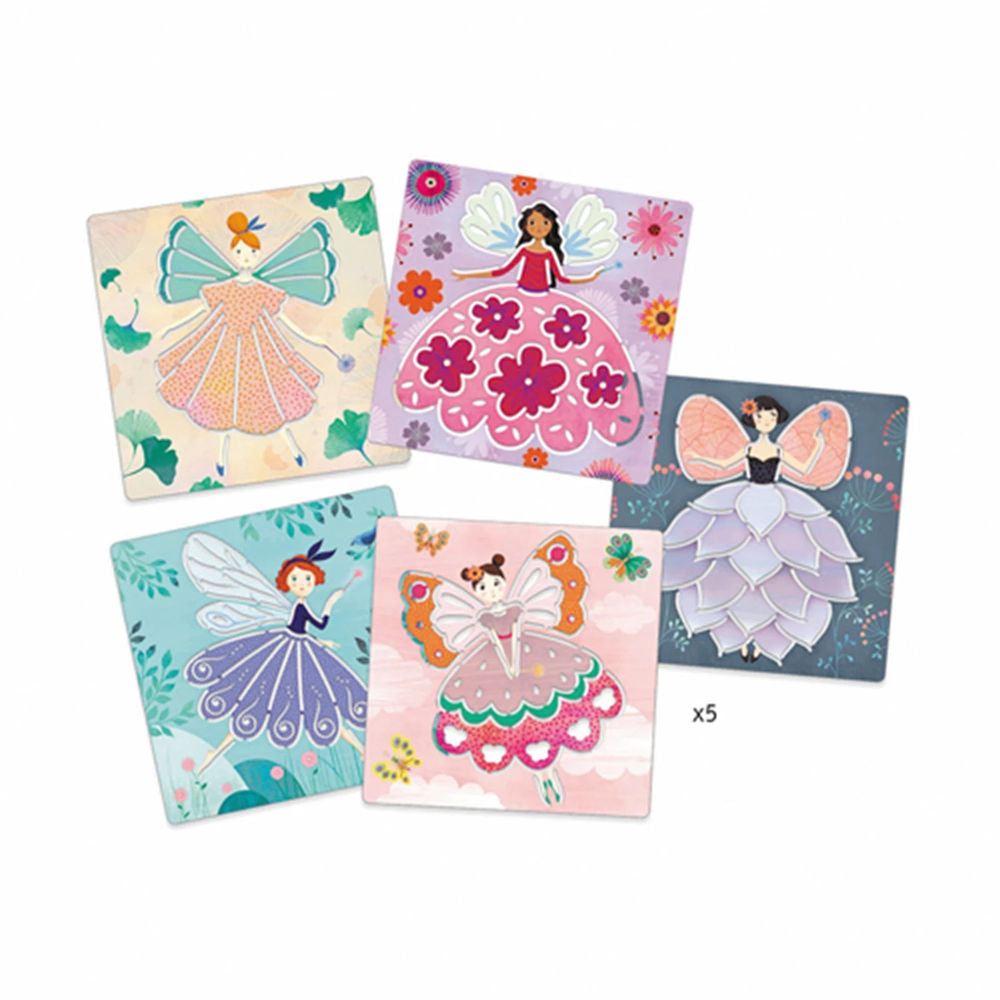Djeco stencils fairies