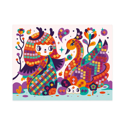 Djeco Mosaic Kokeshis