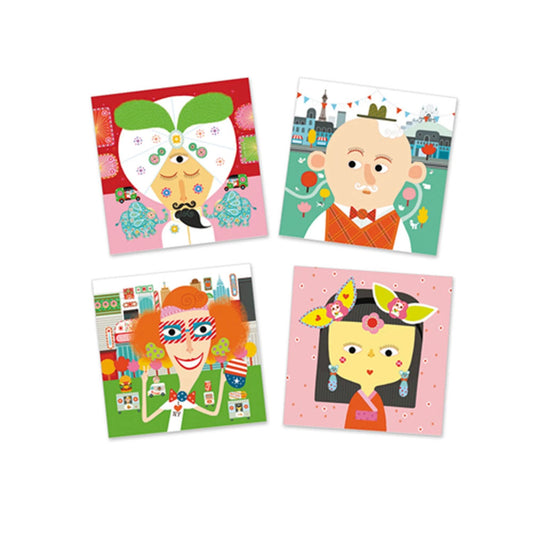 Autocollants Djeco et différences artisanales