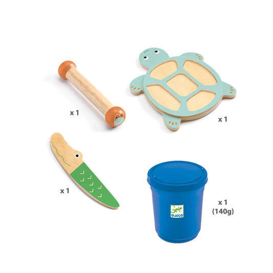 Djeco My Play Dough Jungle Animals