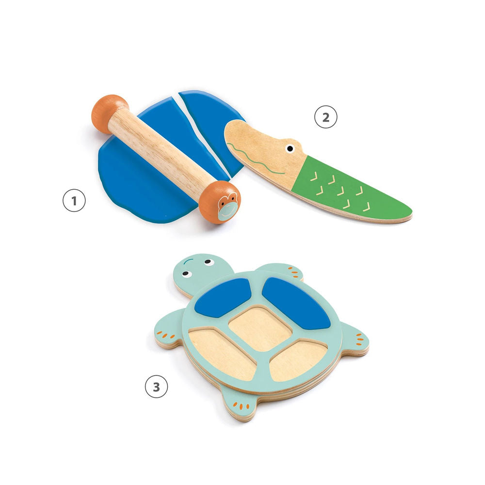 Djeco My Play Dough Jungle Animals