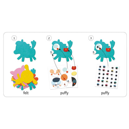 Djeco sticker images animaux