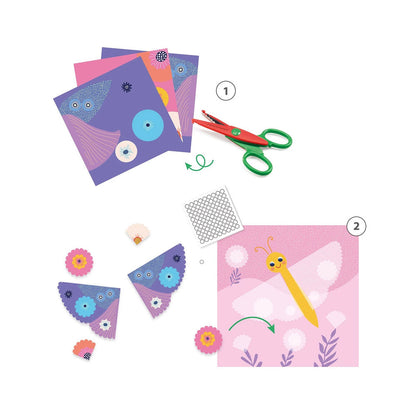 Djeco crafts with paper