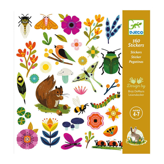 Djeco sticker jardin