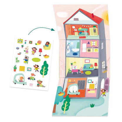 Djeco set créatif maisons d'animaux