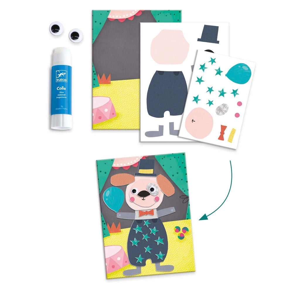 Djeco set créatif maisons d'animaux