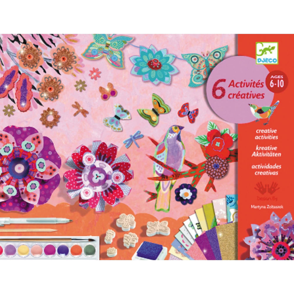 Djeco Creative Set Flower Garden